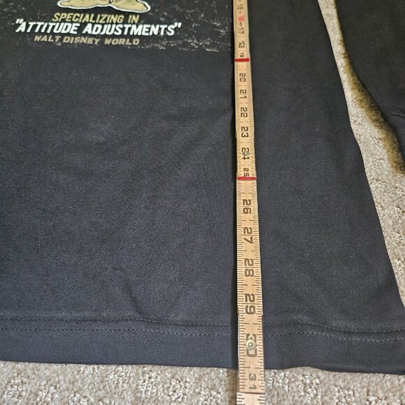 VTG Walt Disney World Long Sleeve Shirt GRUMPY'S Tough Guys SZ Large Black NWT - Picture 9 of 10